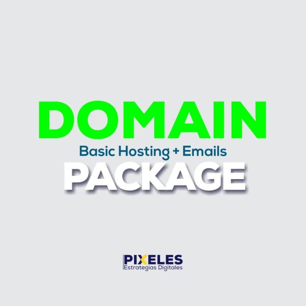 Dominio en Venta + Paquete de Hosting + Email Cpanel www.pixelesagencia.com